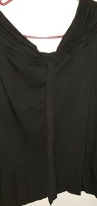 Shark bite hem skirt